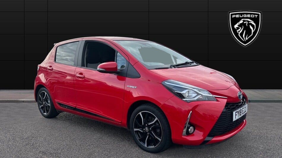 Hybrid yaris online used